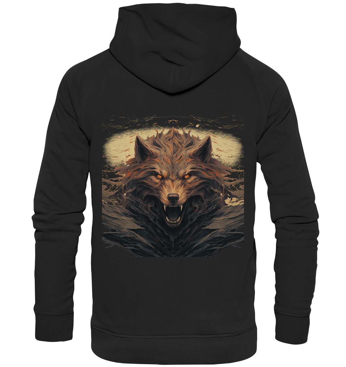 Fenrir Head - Basic Unisex Hoodie