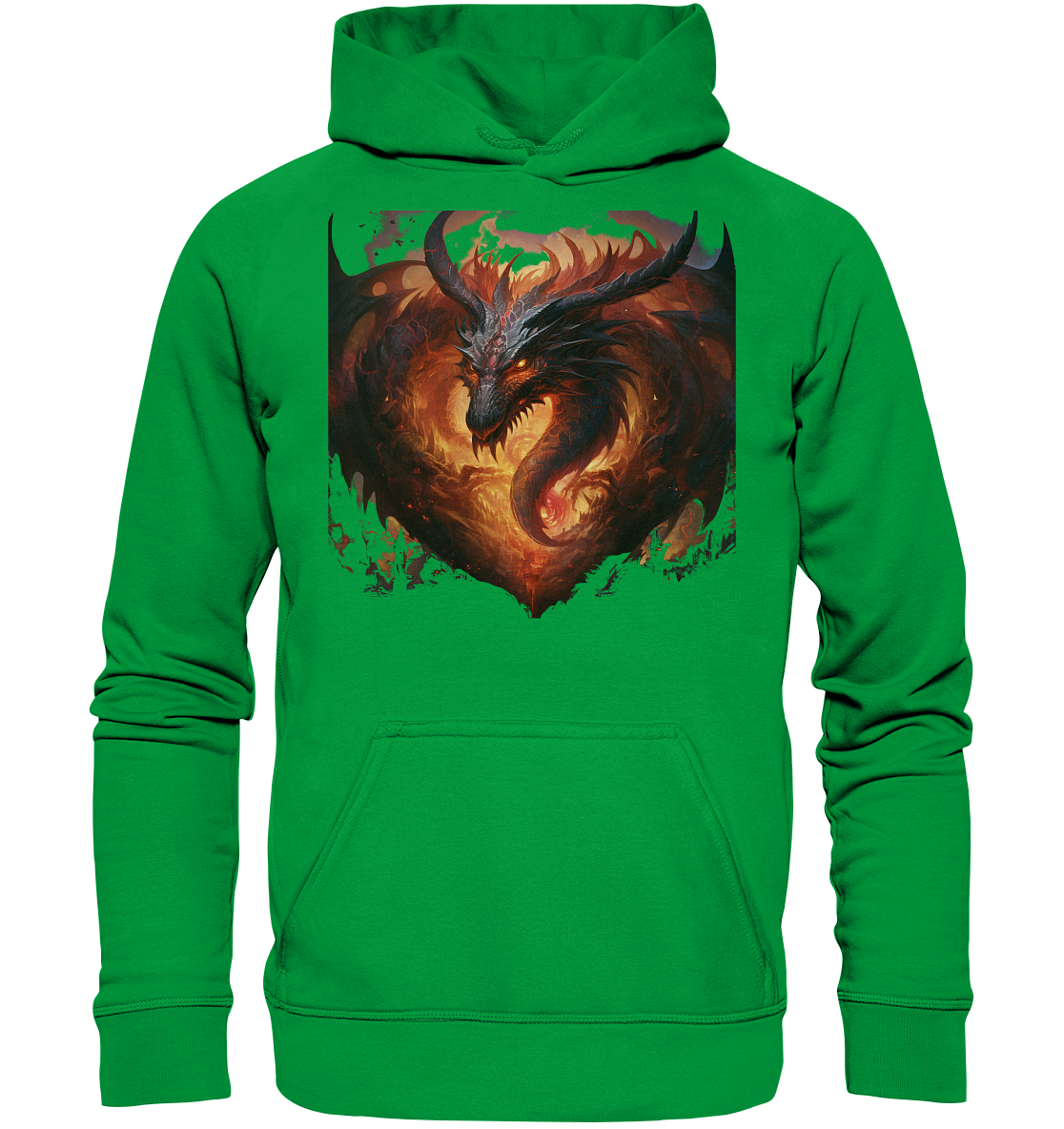 Dragon Heart - Basic Unisex Hoodie