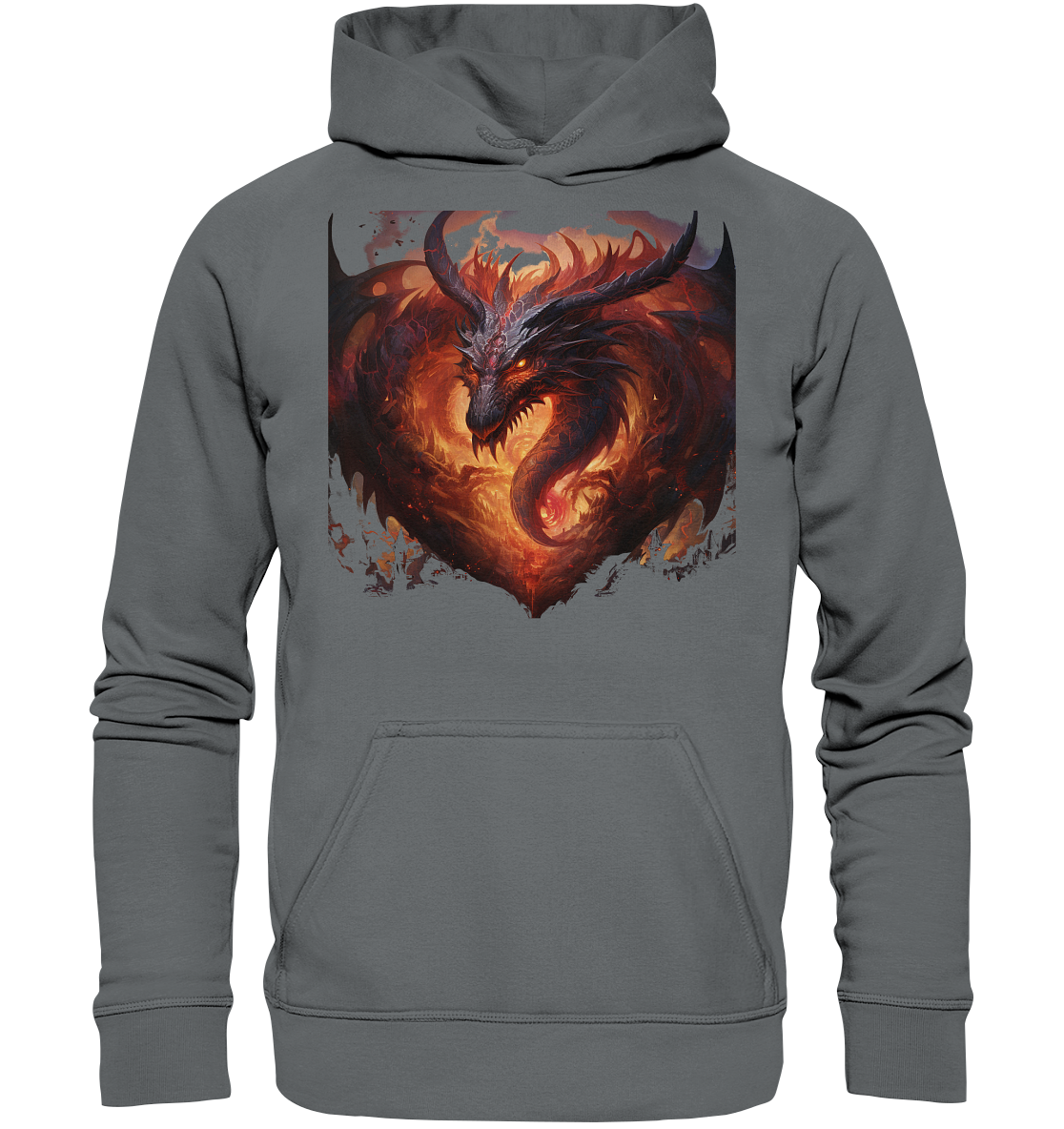 Dragon Heart - Basic Unisex Hoodie
