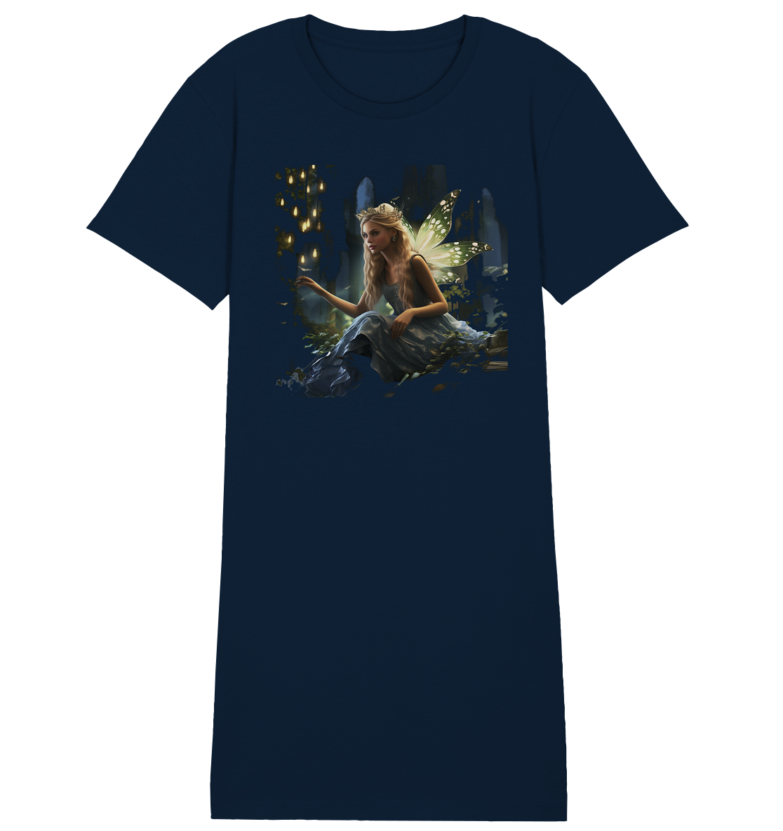 Fairy Princess - Ladies Organic Shirt Dress