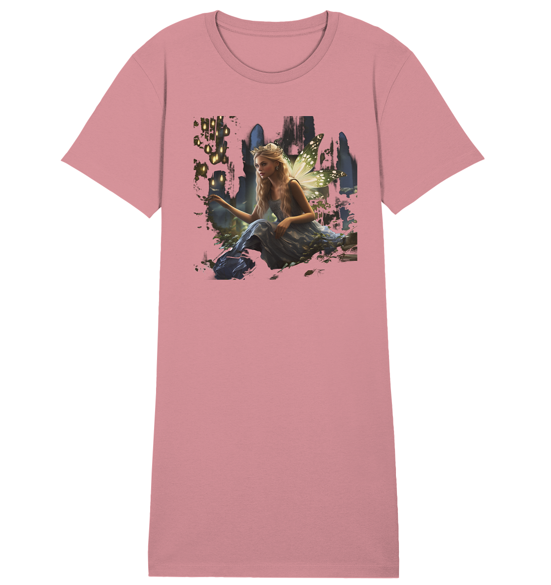 Fairy Princess - Ladies Organic Shirt Dress