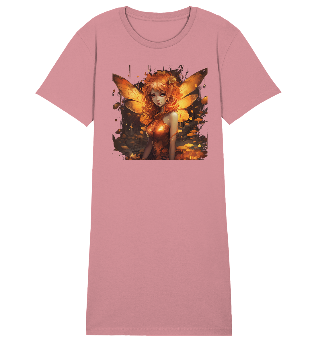 Fairy Forest - Ladies Organic Shirt Dress