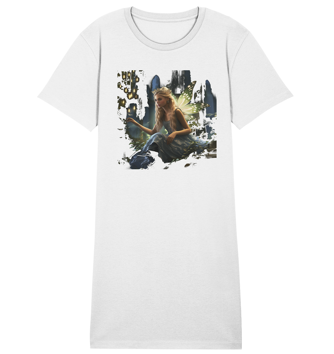 Fairy Princess - Ladies Organic Shirt Dress