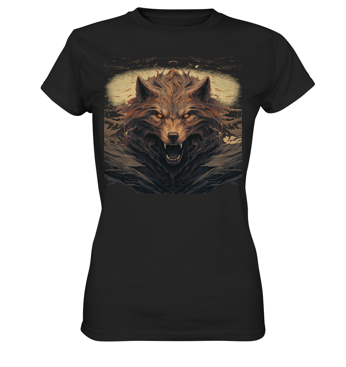 Fenrir Head - Ladies Premium Shirt