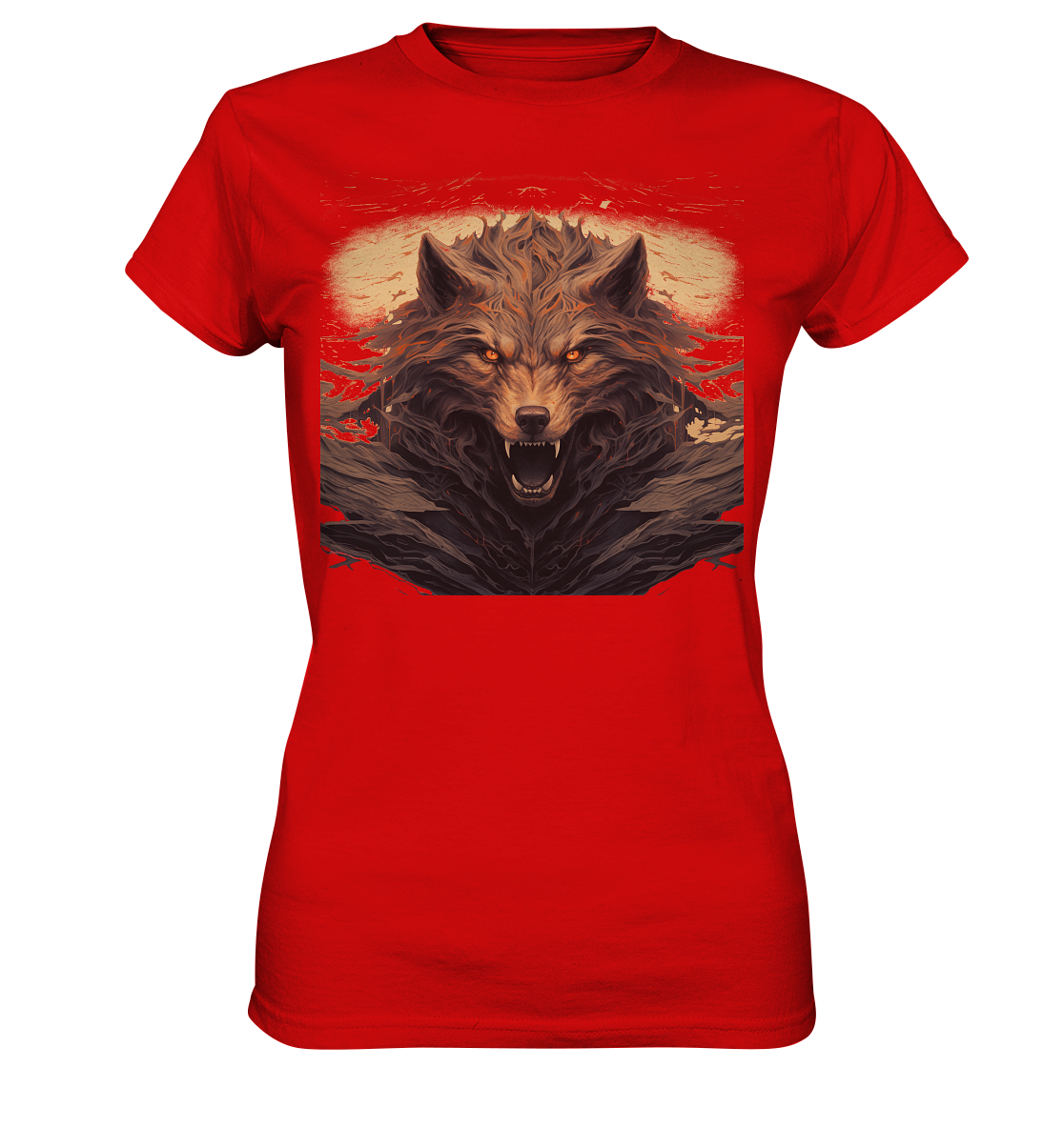 Fenrir Head - Ladies Premium Shirt