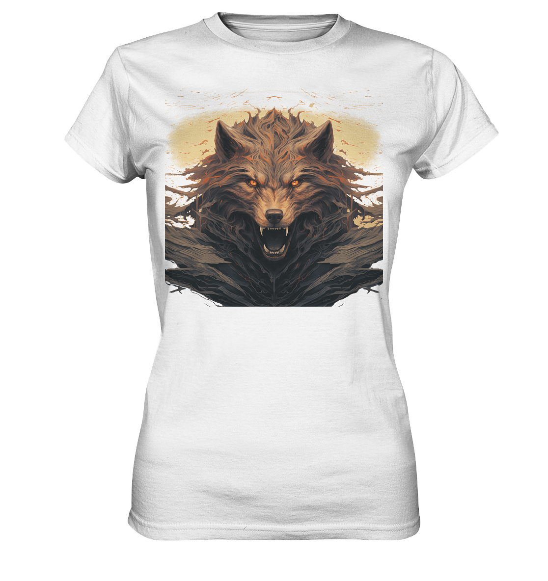 Fenrir Head - Ladies Premium Shirt