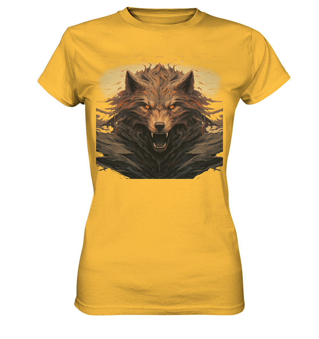 Fenrir Head - Ladies Premium Shirt