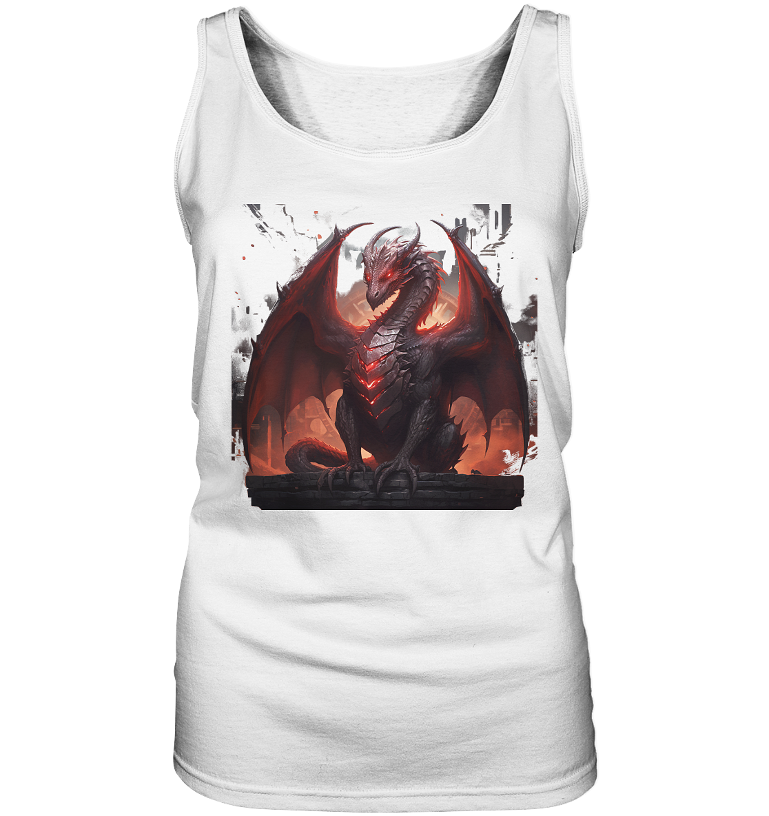 Dragon Column - Ladies Tank-Top