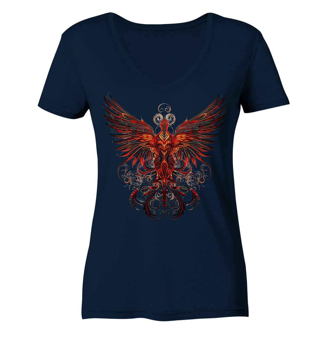 Phönix Tribal - Ladies V-Neck Shirt