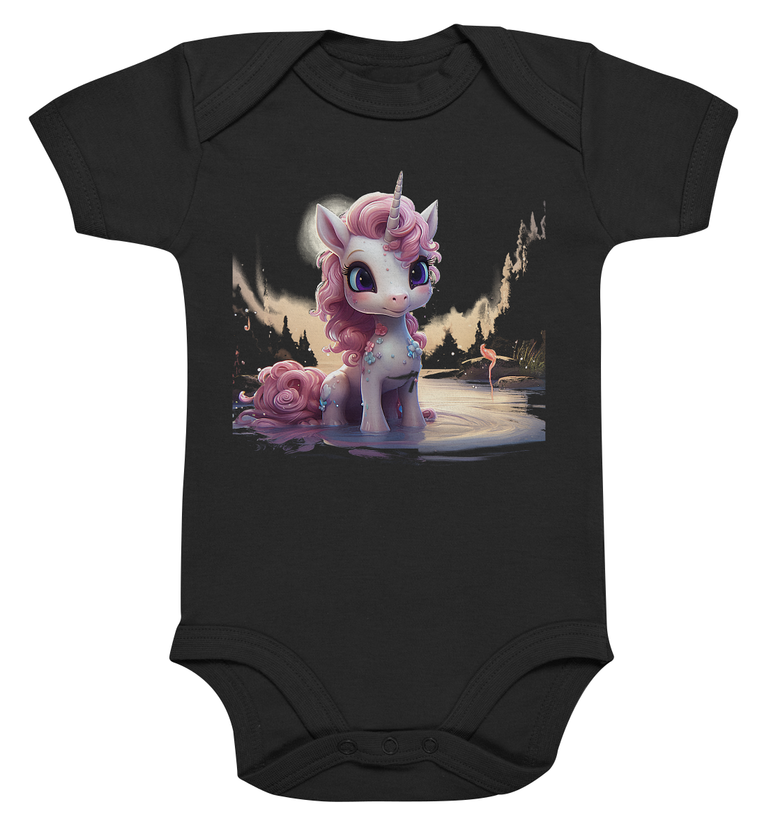 Sweet Unicorn - Organic Baby Bodysuit