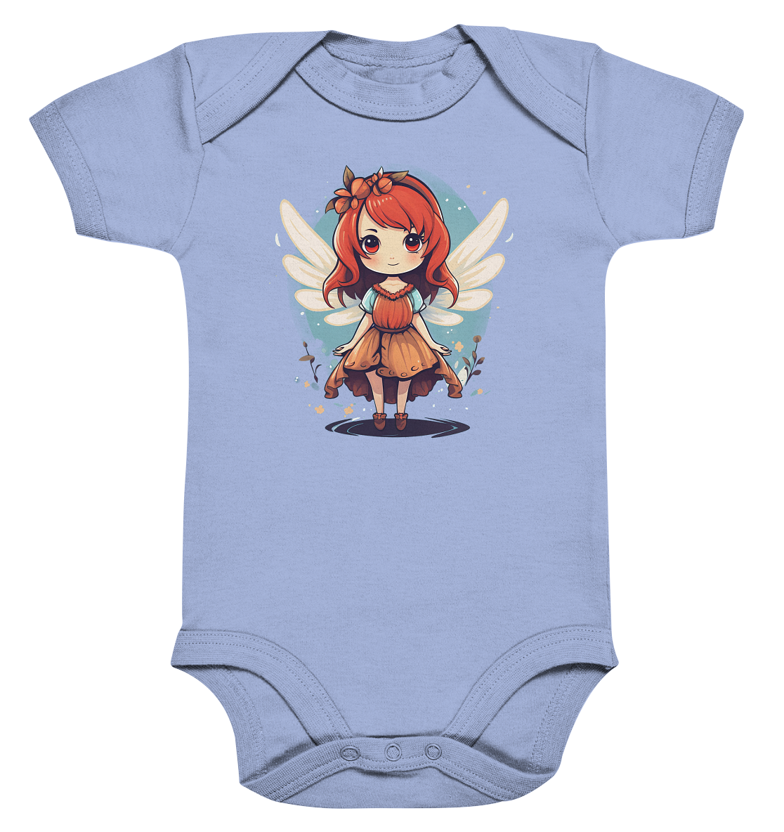Fairy Girl - Organic Baby Bodysuit