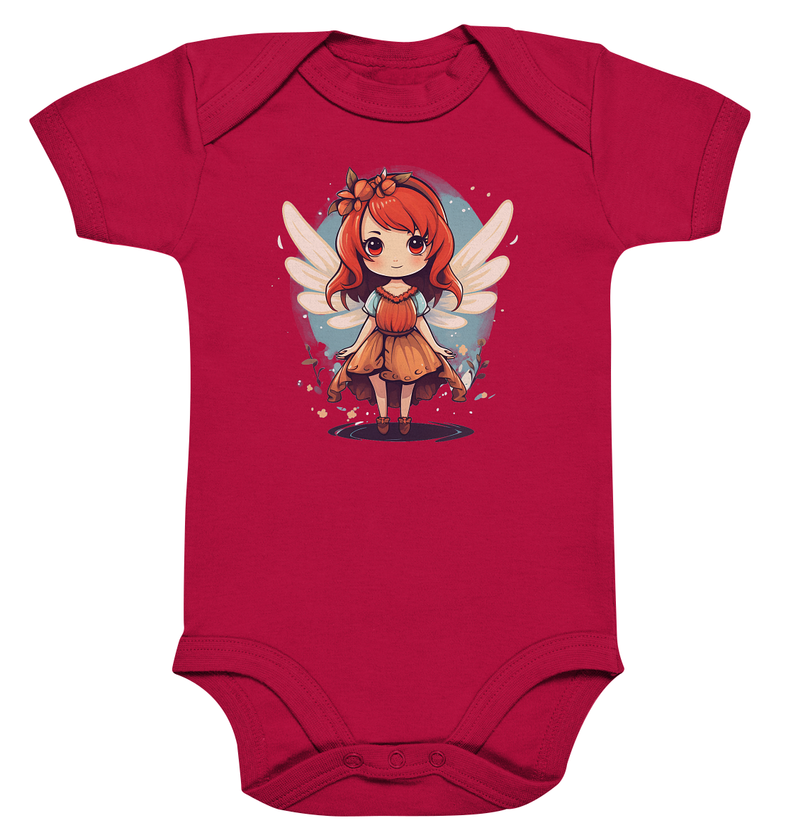 Fairy Girl - Organic Baby Bodysuit