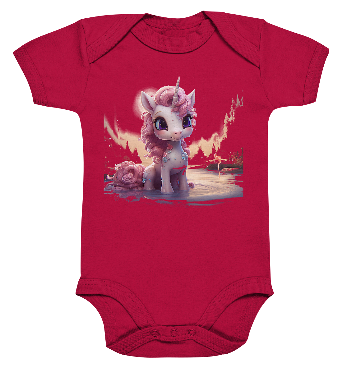 Sweet Unicorn - Organic Baby Bodysuit