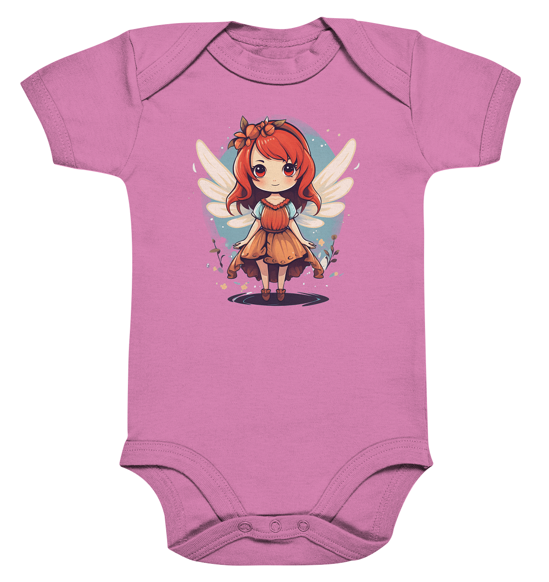 Fairy Girl - Organic Baby Bodysuit