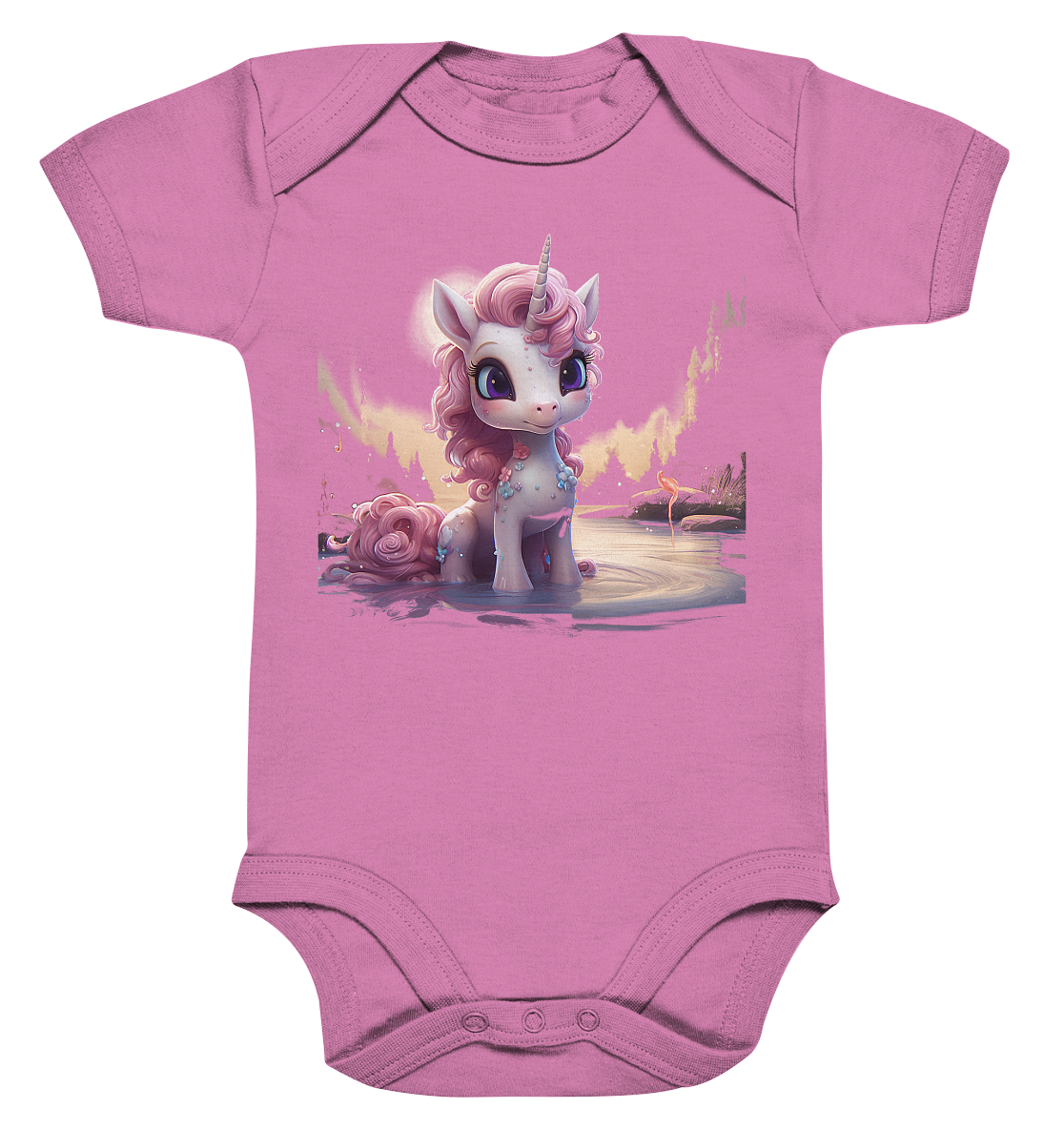Sweet Unicorn - Organic Baby Bodysuit