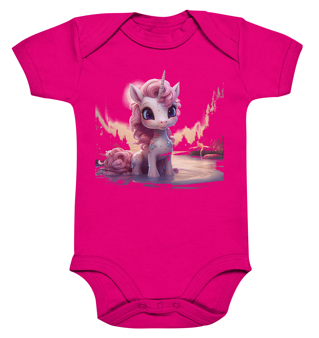 Sweet Unicorn - Organic Baby Bodysuit
