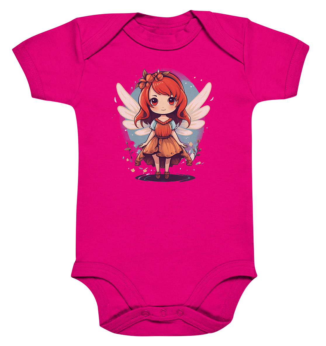 Fairy Girl - Organic Baby Bodysuit