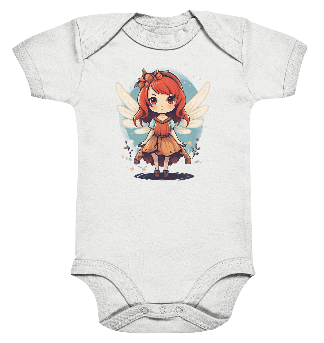 Fairy Girl - Organic Baby Bodysuit
