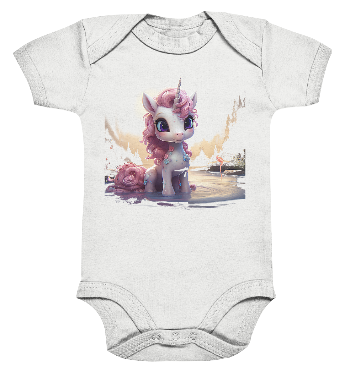 Sweet Unicorn - Organic Baby Bodysuit