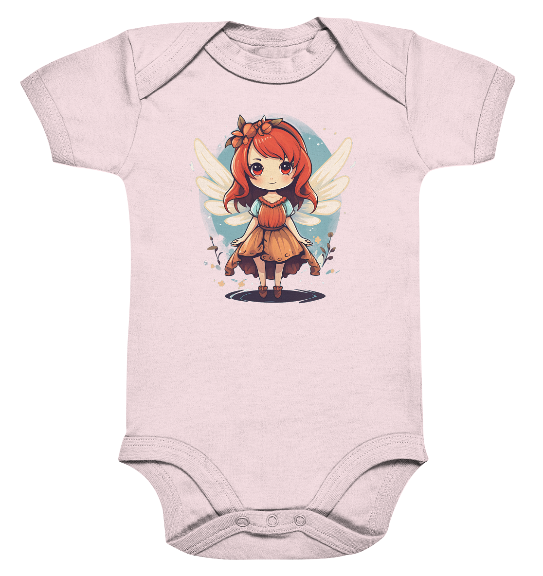 Fairy Girl - Organic Baby Bodysuit