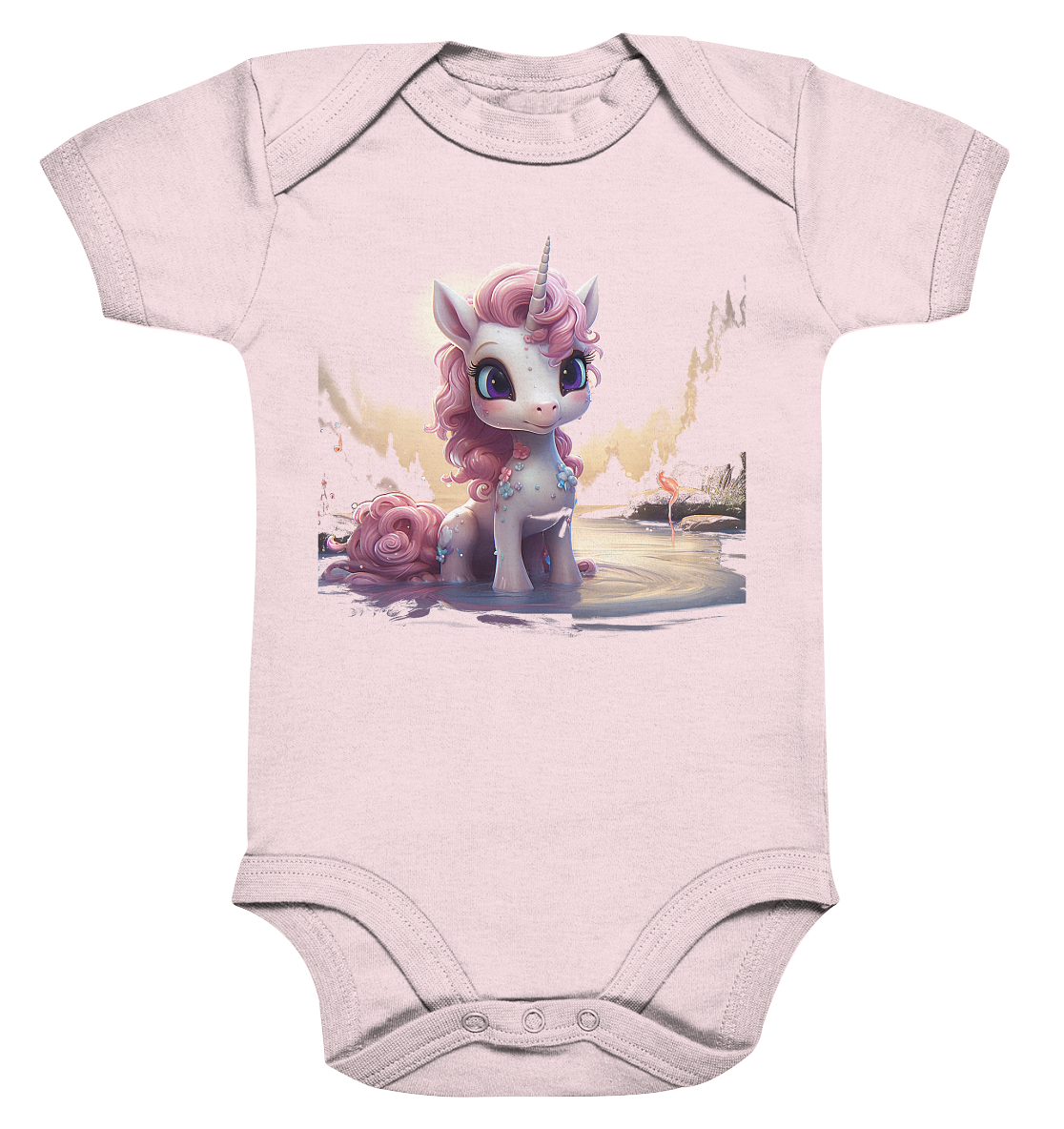 Sweet Unicorn - Organic Baby Bodysuit