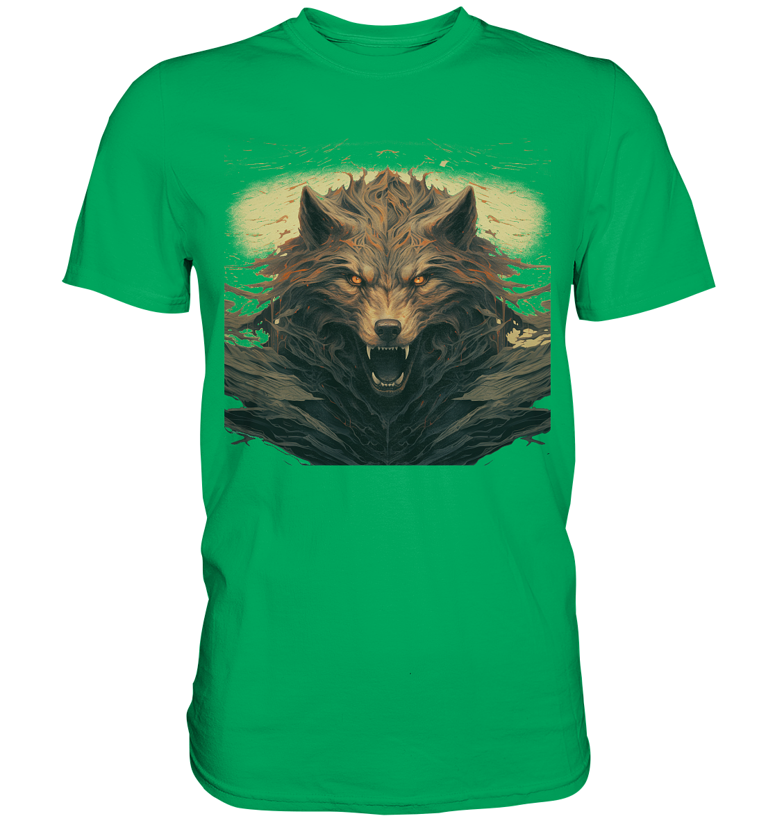 Fenrir Head - Premium Shirt