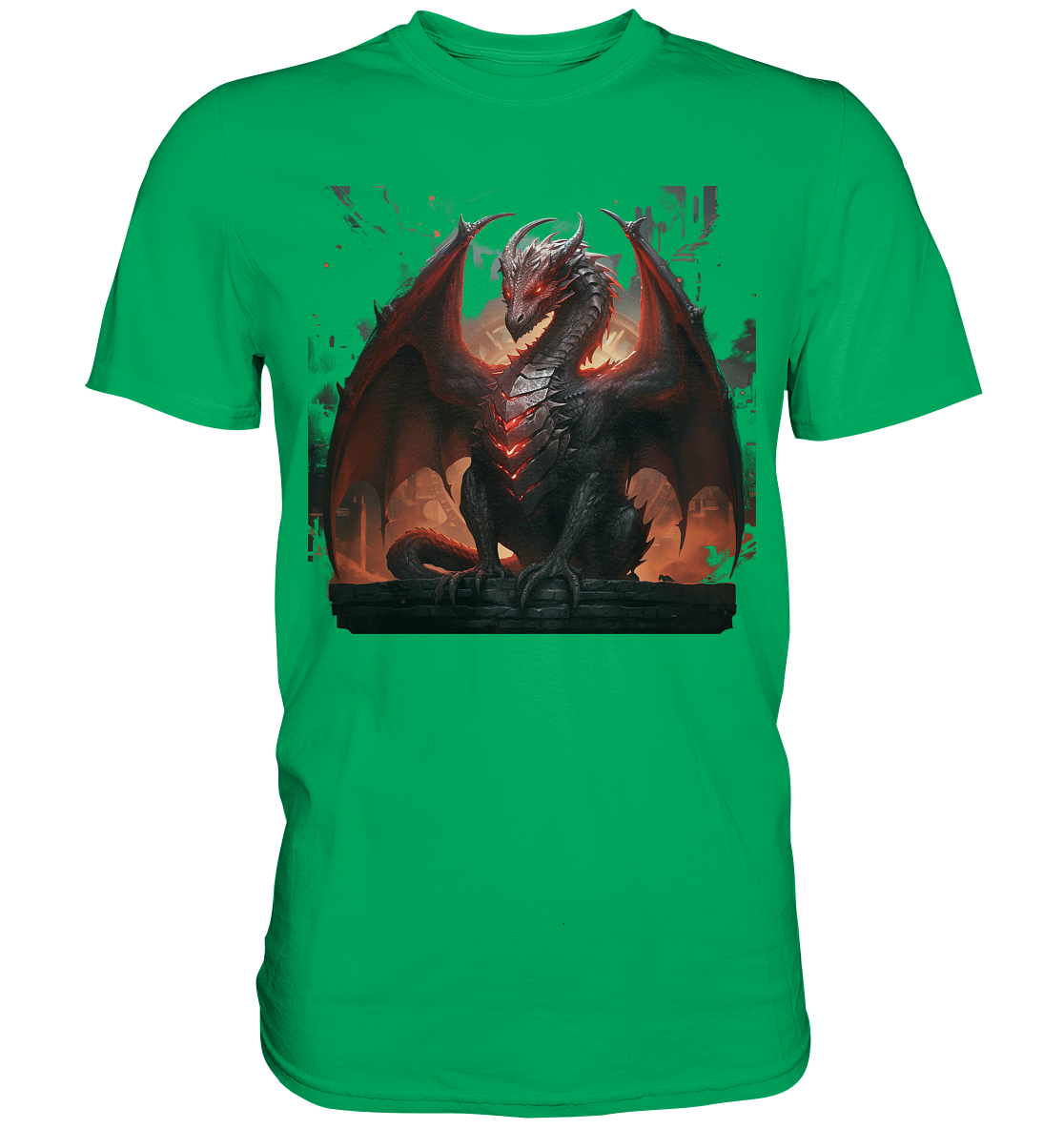 Dragon Column - Premium Shirt