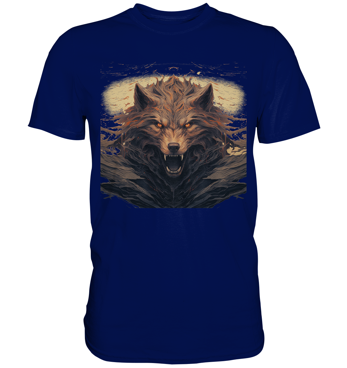 Fenrir Head - Premium Shirt