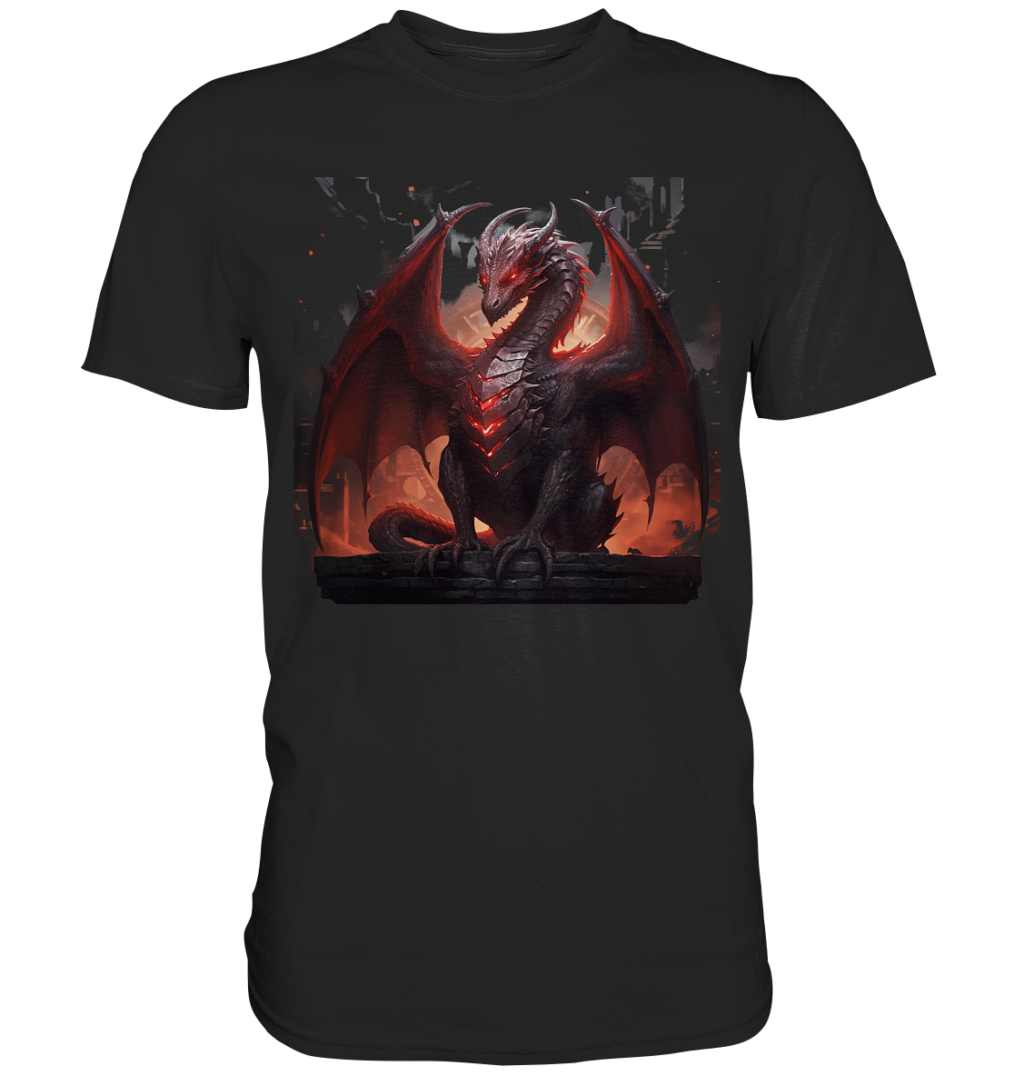Dragon Column - Premium Shirt