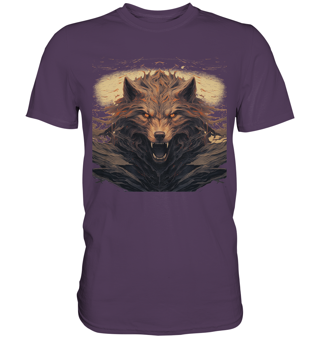 Fenrir Head - Premium Shirt