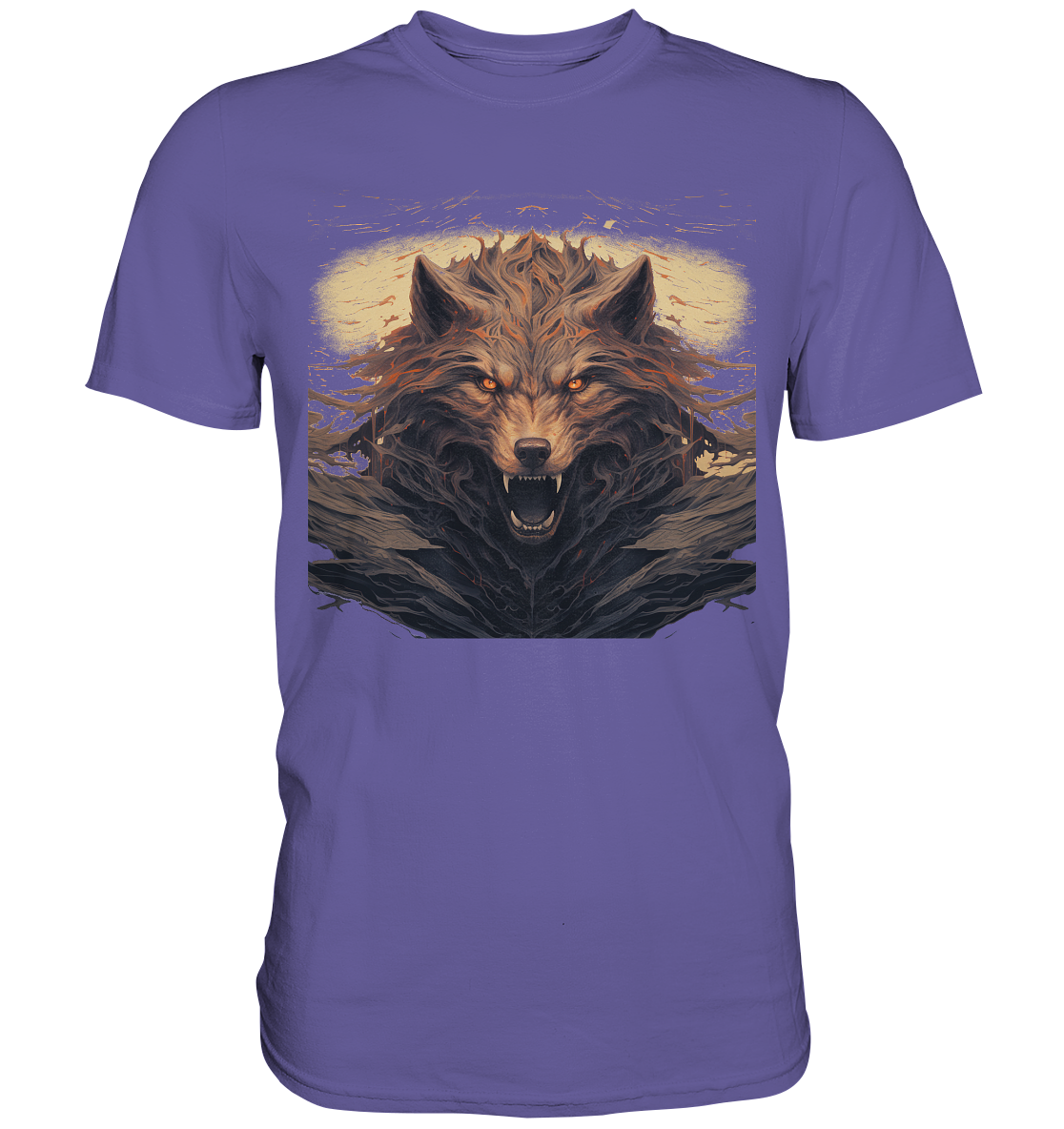 Fenrir Head - Premium Shirt