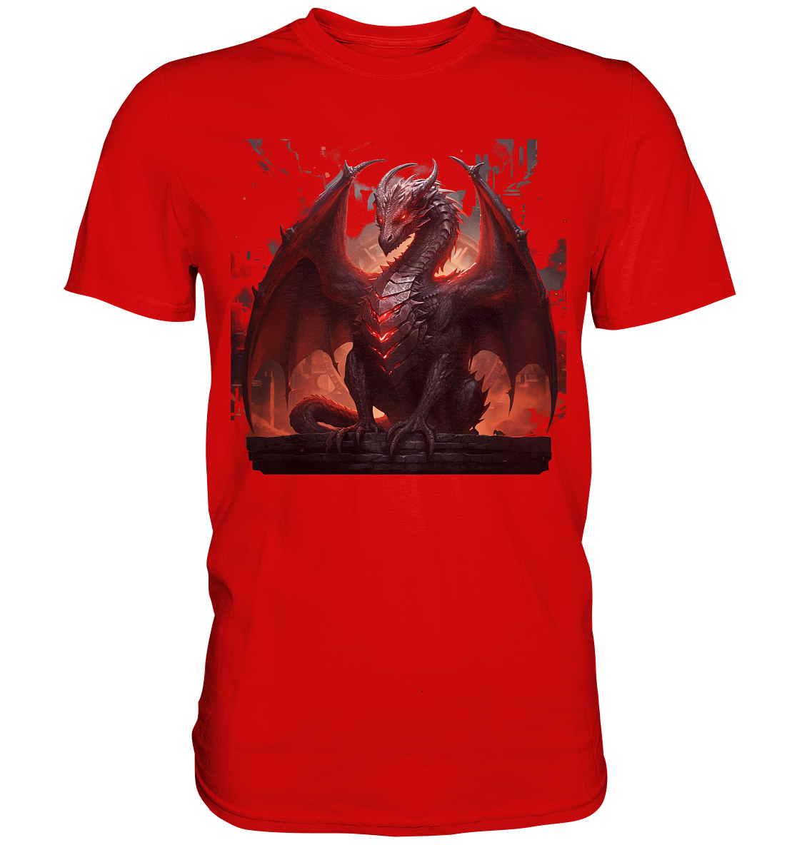 Dragon Column - Premium Shirt