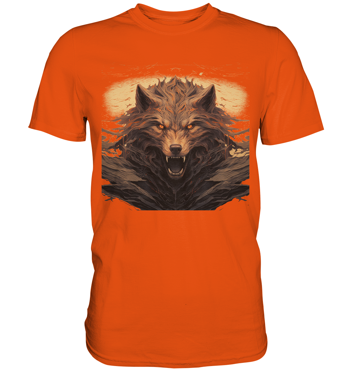 Fenrir Head - Premium Shirt