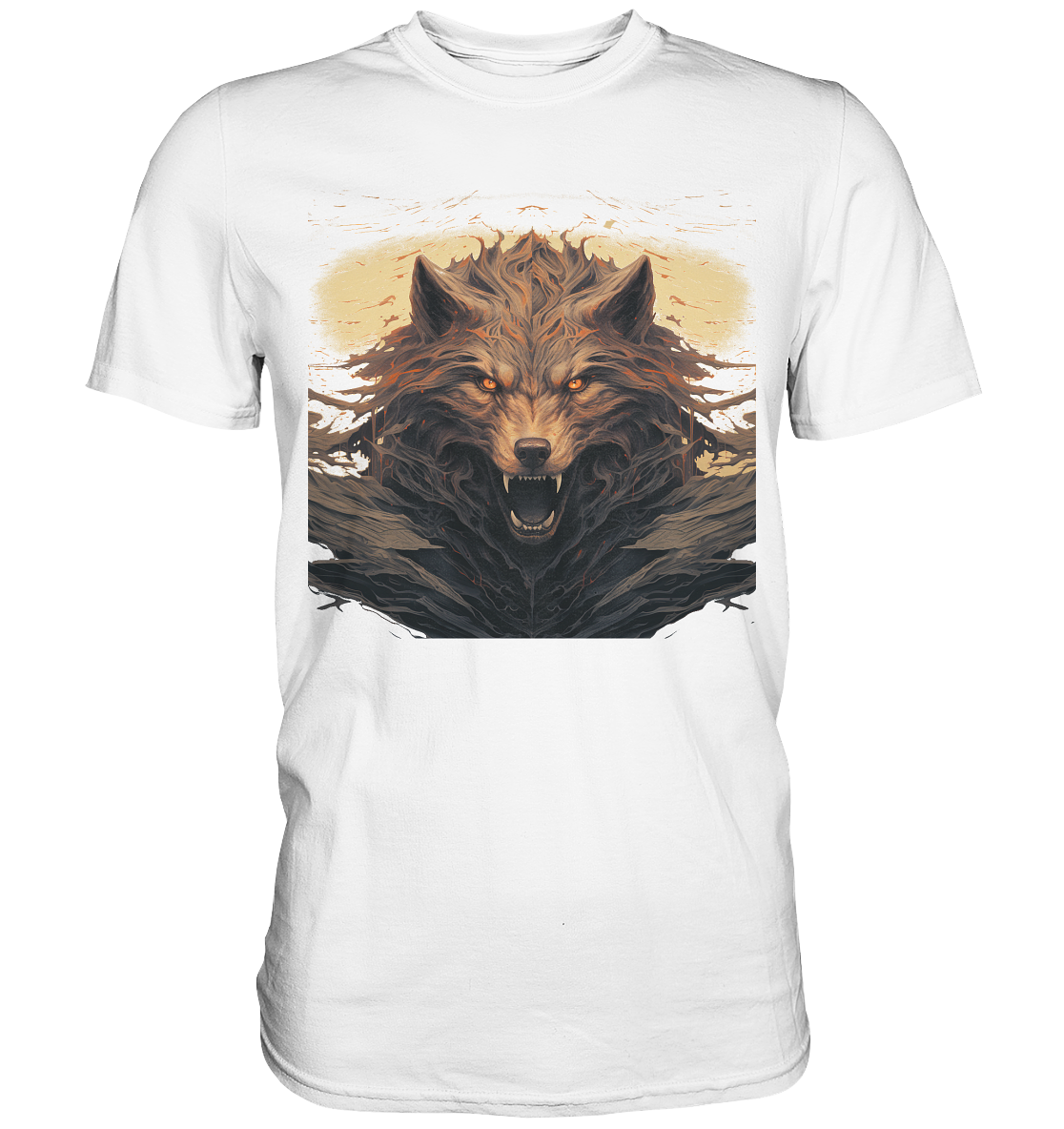 Fenrir Head - Premium Shirt