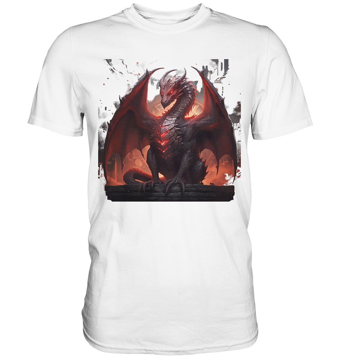 Dragon Column - Premium Shirt