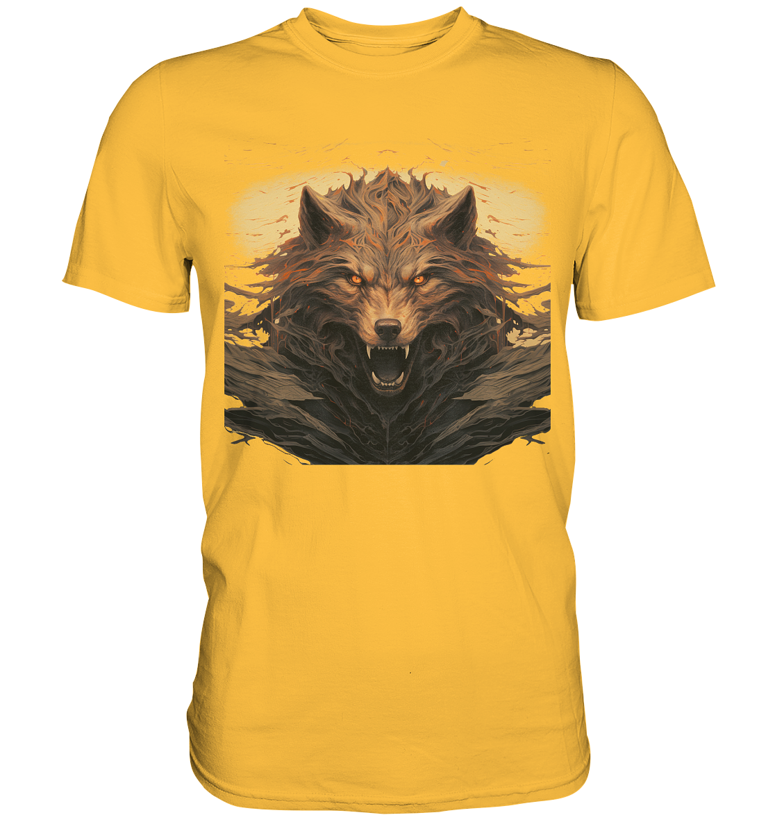 Fenrir Head - Premium Shirt