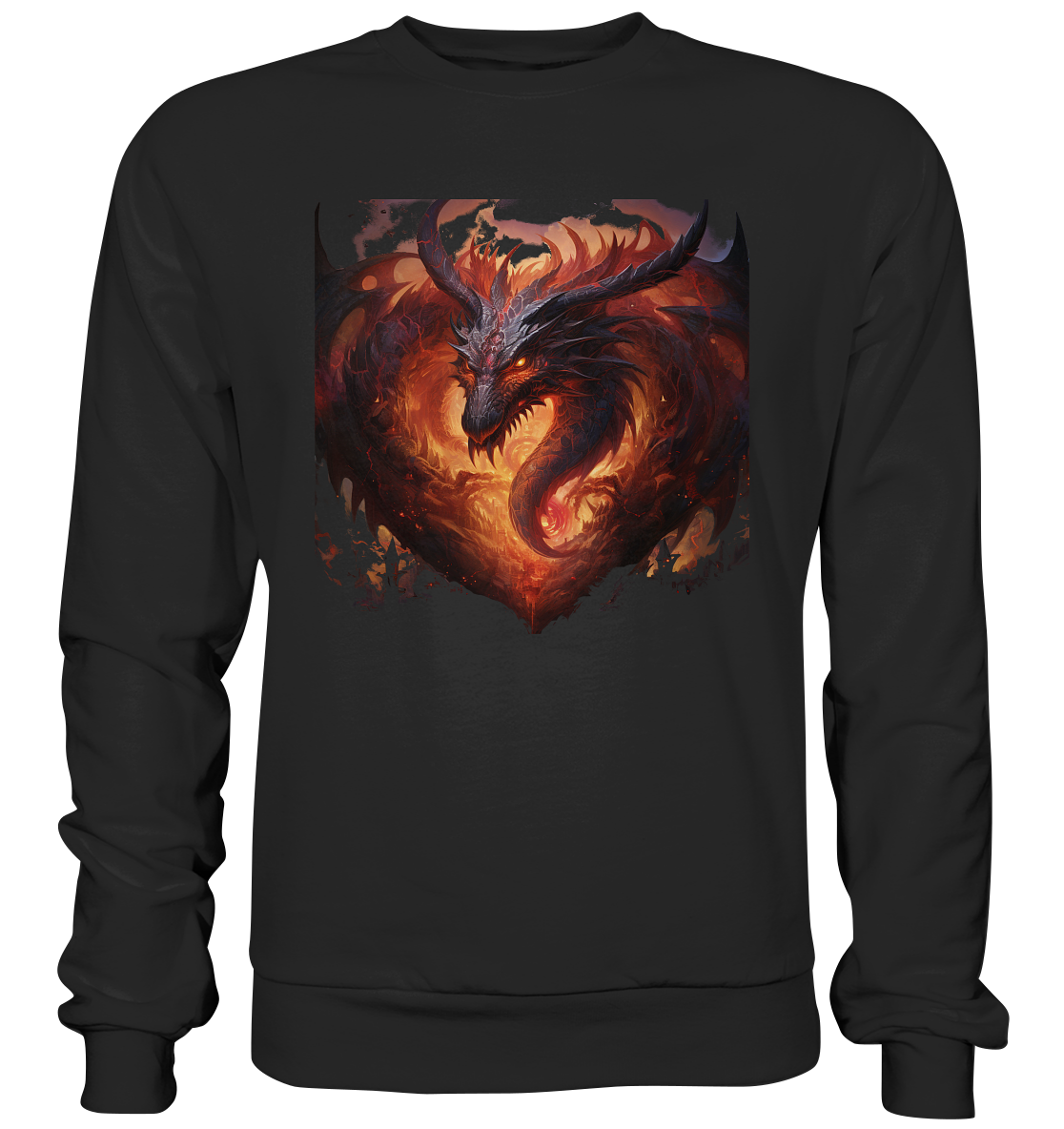 Dragon Heart - Premium Sweatshirt