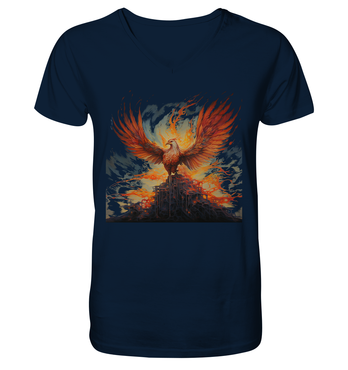 Phönix Wings - V-Neck Shirt