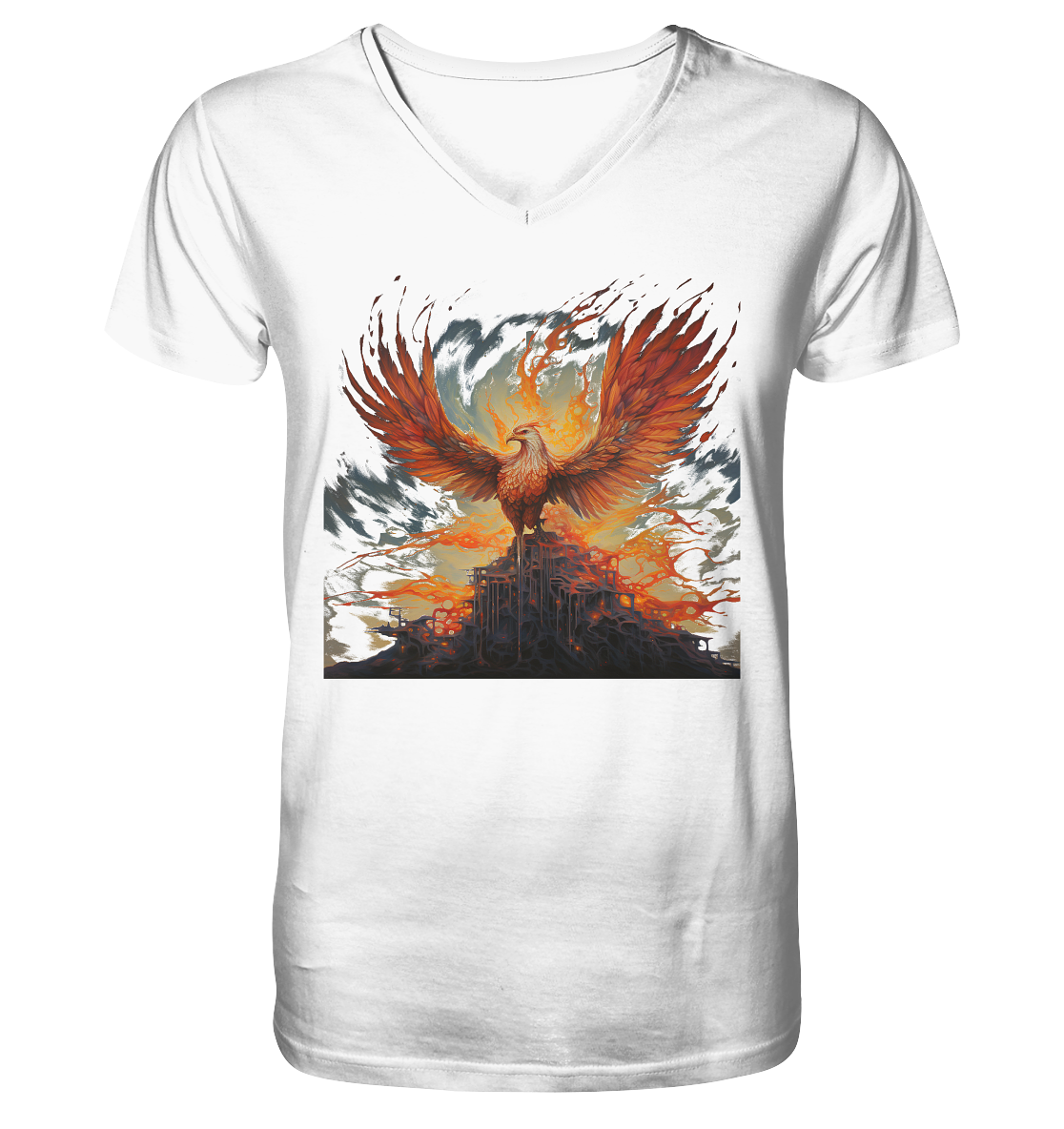 Phönix Wings - V-Neck Shirt