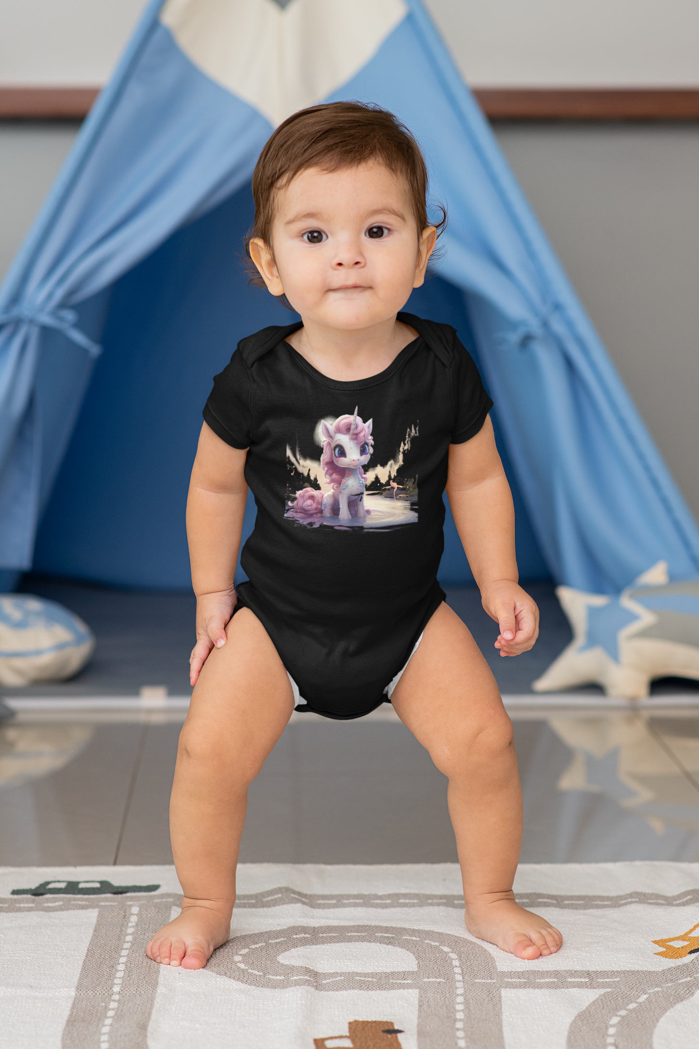 Sweet Unicorn - Organic Baby Bodysuit