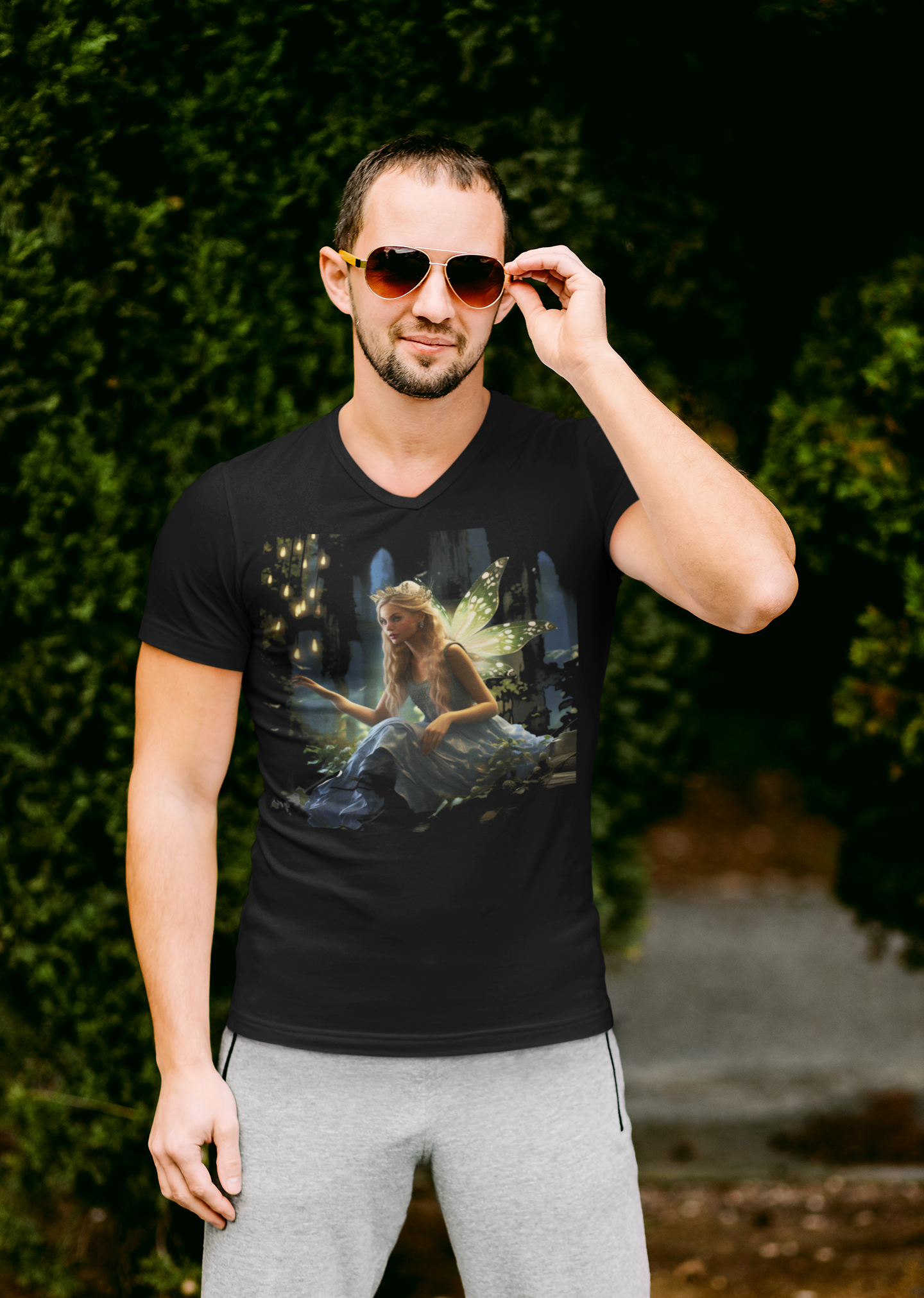 Fairy Princess - V-Neck Shirt