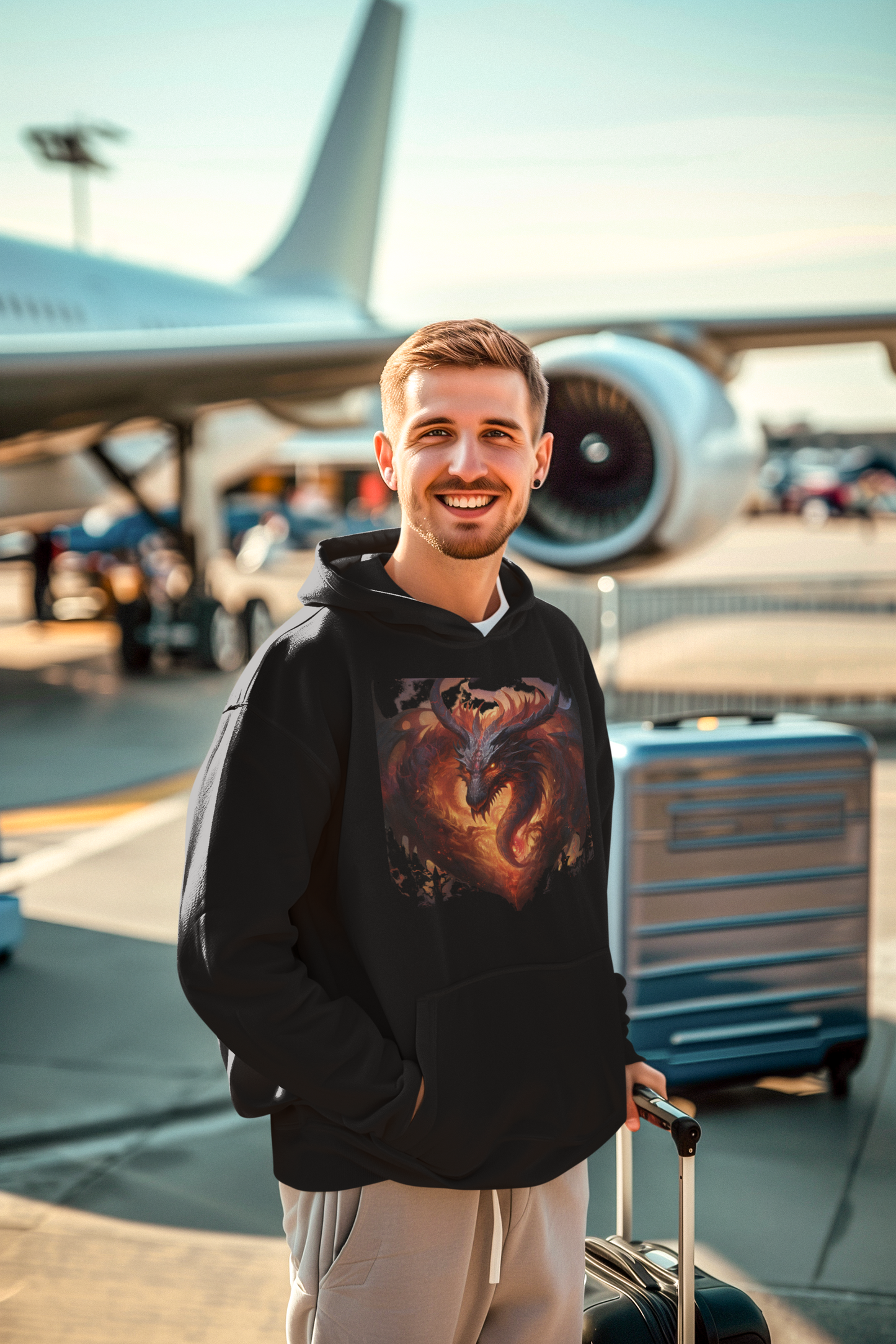 Dragon Heart - Basic Unisex Hoodie