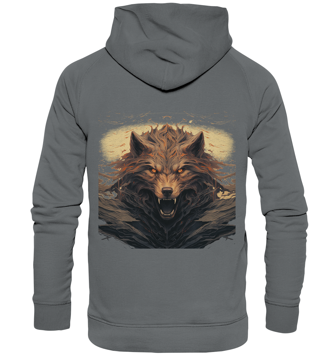 Fenrir Head - Basic Unisex Hoodie