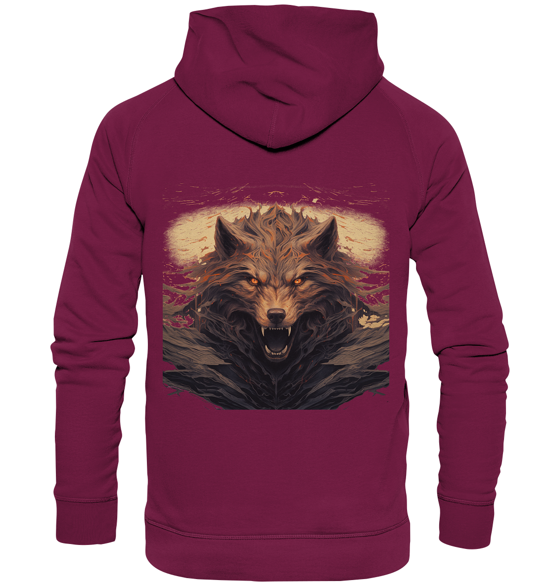 Fenrir Head - Basic Unisex Hoodie