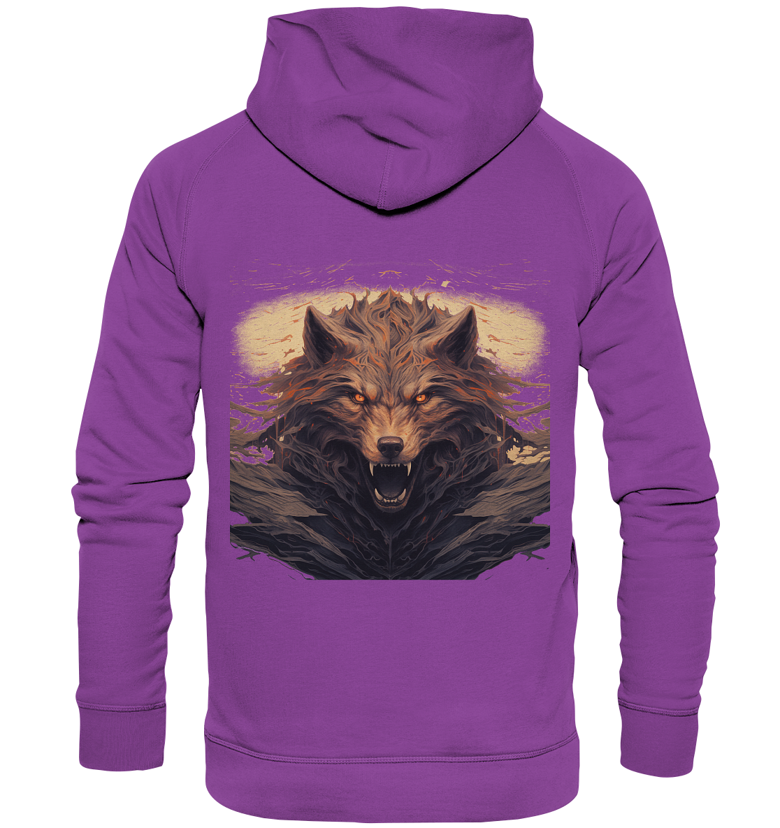 Fenrir Head - Basic Unisex Hoodie