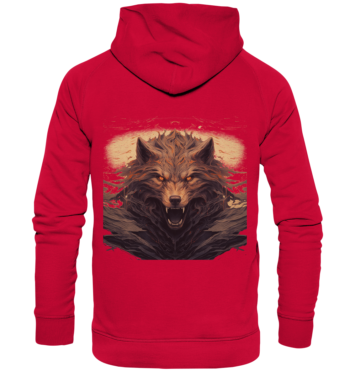 Fenrir Head - Basic Unisex Hoodie