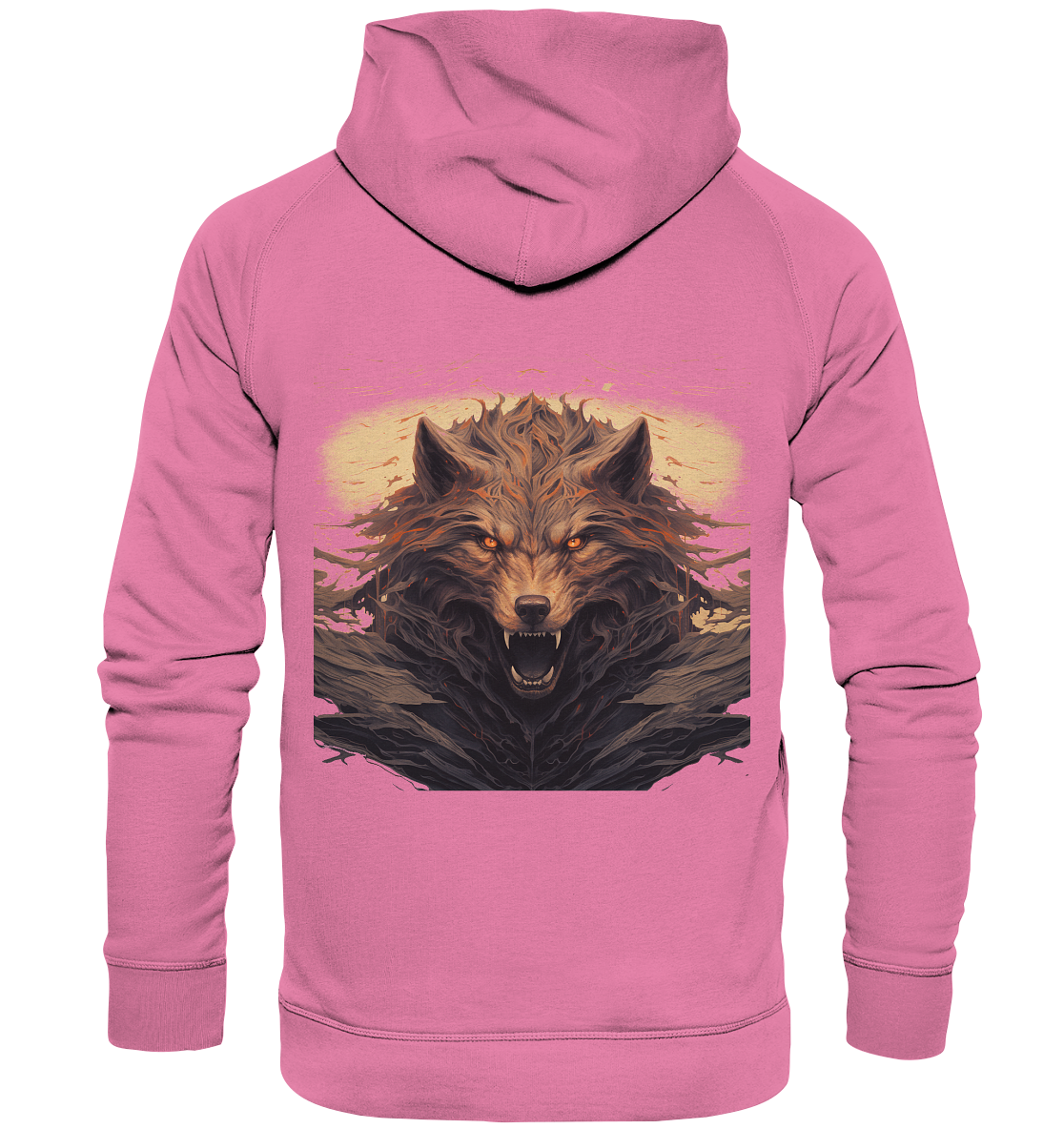 Fenrir Head - Basic Unisex Hoodie