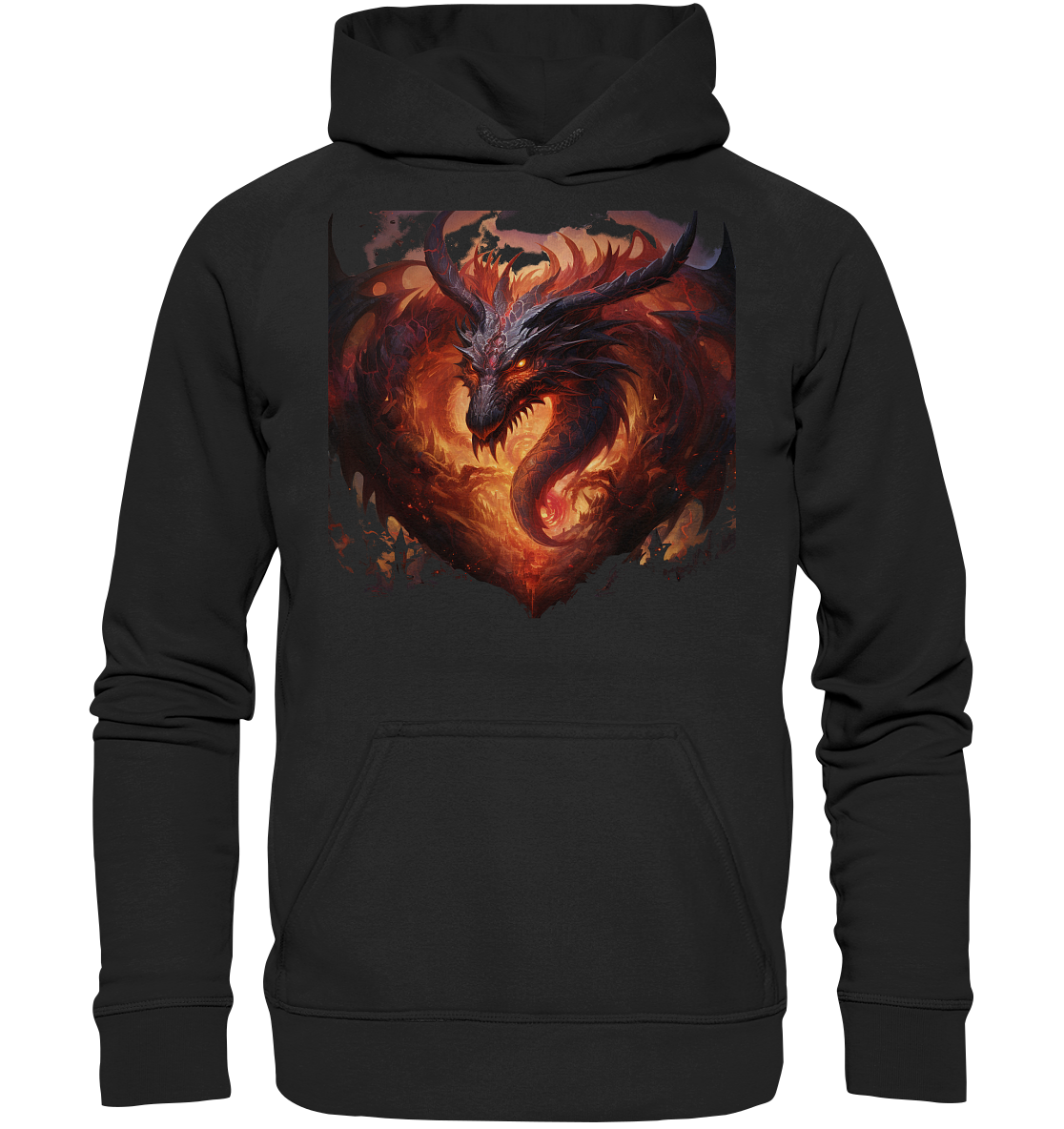 Dragon Heart - Basic Unisex Hoodie