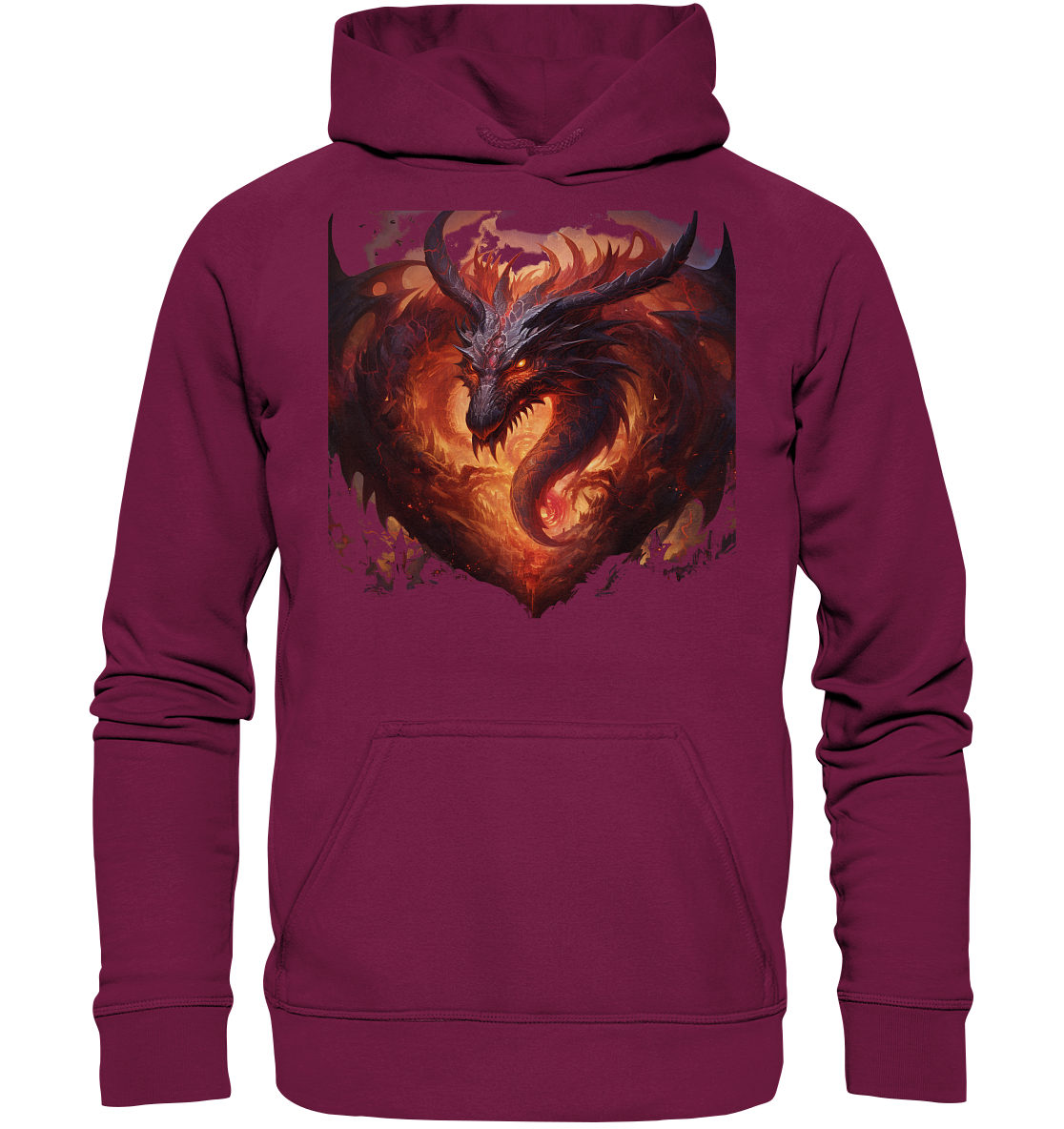Dragon Heart - Basic Unisex Hoodie
