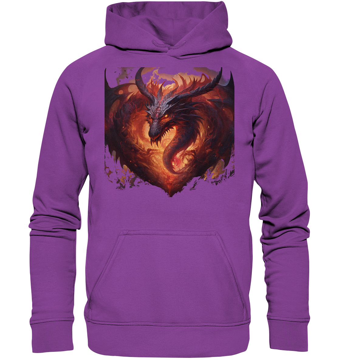 Dragon Heart - Basic Unisex Hoodie